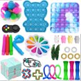 thumbnail image 1 of 30Pcs Sensory Toys Set, Stress Relief Finger Training Dimple Games Kit, 1 of 1