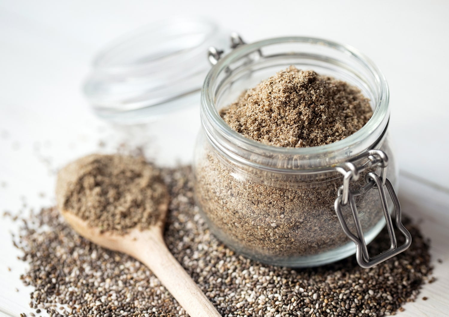 Organic Chia Seeds Flour, 10 Pounds — Non-GMO, Kosher, Raw, Vegan — by Food to Live