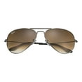 thumbnail image 2 of Ray Ban RB3025 004/51 62M Gunmetal/ Brown Gradient Aviator, 2 of 5