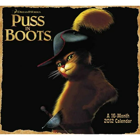 Puss in Boots 2012 Calendar