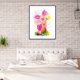 thumbnail image 4 of Cuadros Decorativos Diamante pintura 5D taladro redondo completo mosaico DIY flores cerdo Kit decoraciones de pared Ehuebsd Nuevos Originales, 4 of 8
