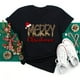 thumbnail image 1 of Ropa de Navidad divertida para mujer, camisetas con estampado de Papá Noel, Tops casuales negros para mujer, Tops de fiesta de navidad, 1 of 5