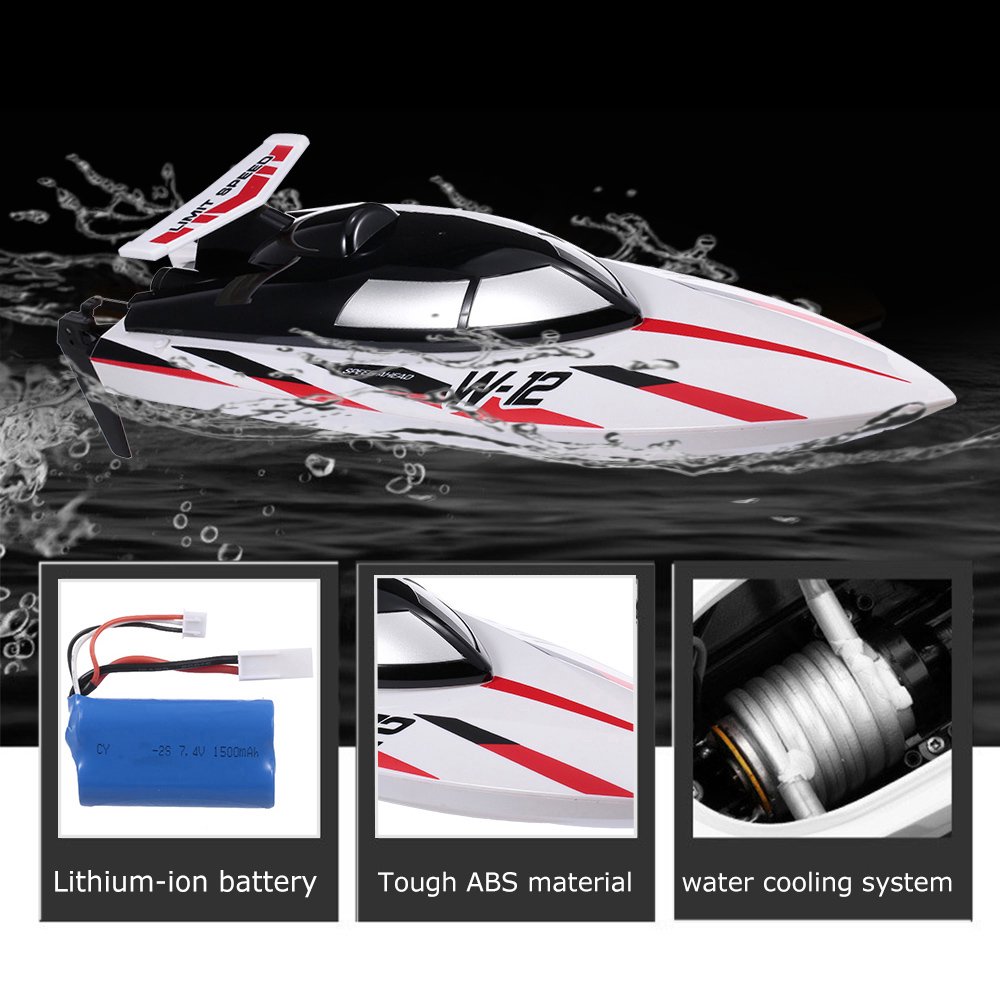 Wltoys Rc Boat 2 4g 35km H High Speed Rc Boat Capsize Protection Remote Control Toy Boats Rc Racing Boat Walmart Com Walmart Com walmart