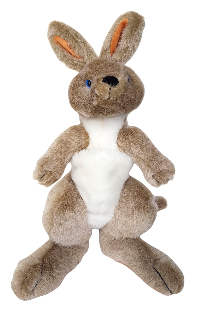 cuddly soft 16 inch stuffed kangaroo 