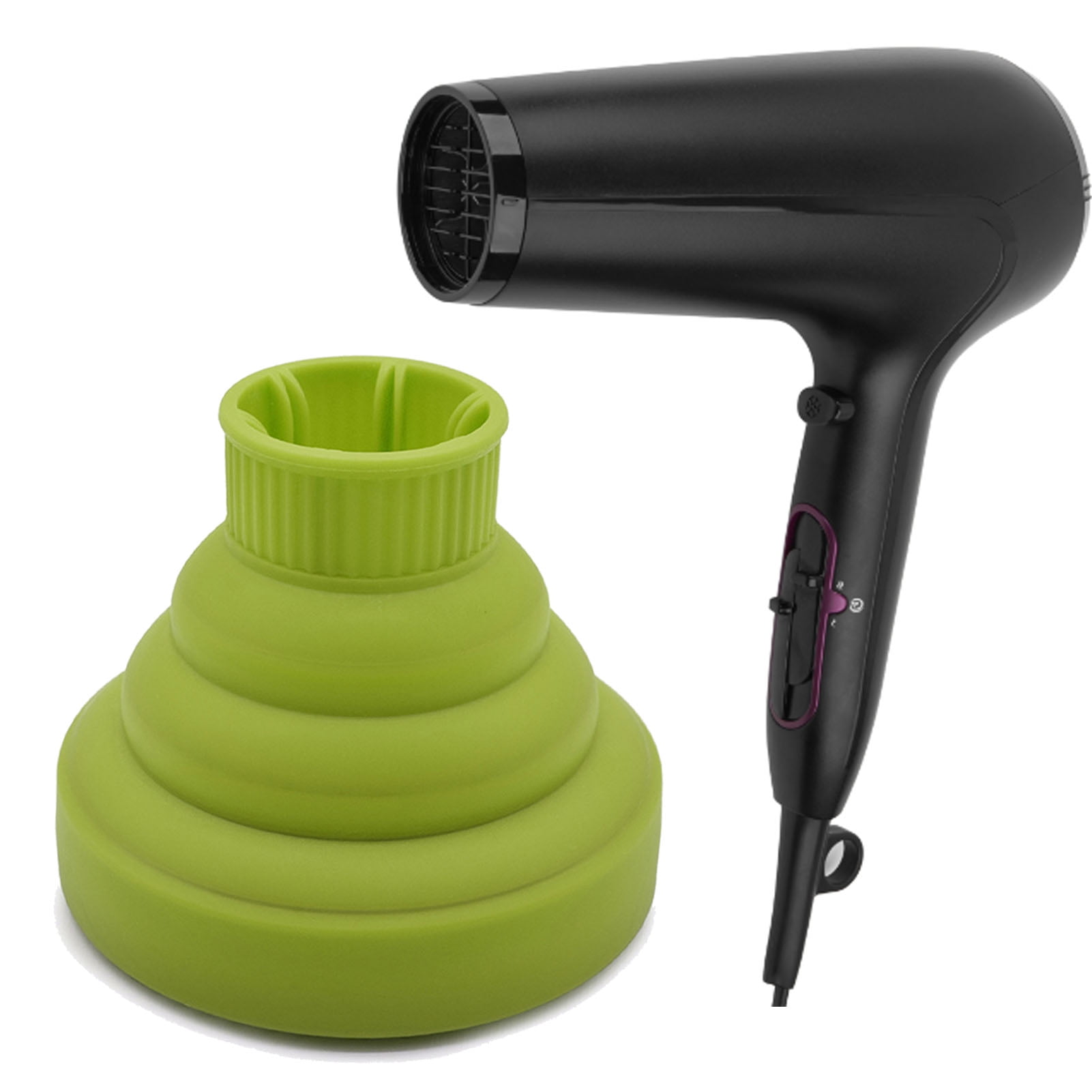Silicone Collapsible Hair Dryer Diffuser Travel Portable Folding