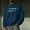 Navy, variant on FRSASU Mens Long Sleeve Shirt Dont Quit Sweatshirt Crewneck Fashion Pullover Shirts Sky Blue-A