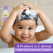 Mr. Bubble Calm & Sleep 3-in-1 Bubble Bath, Body Wash & Shampoo, Dye Free & Hypoallergenic, 16 fl oz