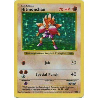 Check the actual price of your Hitmonlee Pokemon card on