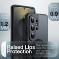 thumbnail image 6 of JETech Magnetic Case for Samsung Galaxy S26 Ultra, Translucent Matte Back Shockproof Cover (Black), 6 of 7