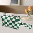 thumbnail image 4 of 5xCanvas Neceser Organizador Estuche De Almacenamiento Strade Fareast Limited Verde cuadros, 4 of 7