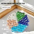 thumbnail image 4 of ZOUBAOQ 50pcs 16MM Blue Color Glass Balls Wholesale Nostalgic Store Game Loose Glass Glass Binary Balls, 4 of 8