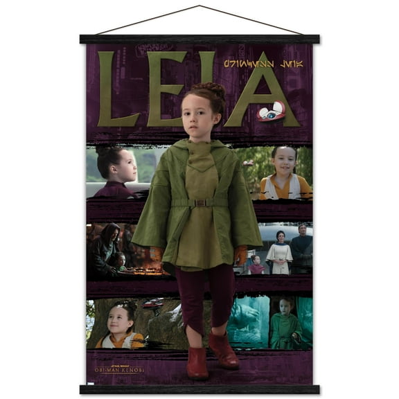 Star Wars: Obi-Wan Kenobi - Princess Leia Wall Poster with Magnetic Frame, 22.375" x 34"