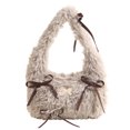 thumbnail image 1 of Bolso La Axila Bag Hombro Mujer El Felpa Con Bolsillo Interior, 1 of 9