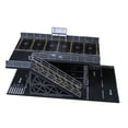 thumbnail image 3 of lionlar 1/64 Parking Lot Diorama Model Car Display Case Decoration Easy Assembly Scenario Toy Car Display Box Miniature Scenery Model Style B, 3 of 9