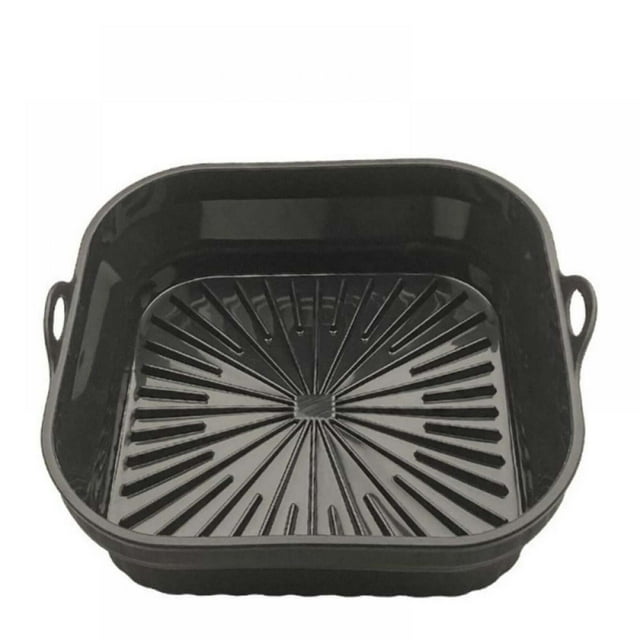 YWIYIUD 1PC Reusable AirFryer Liners Durable SquareShaped AirFryer PotBasket Portable and NonStick Liner Replacement Accessories Sustainable for Cooking and Baking