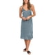 thumbnail image 1 of Hurley Womens Tie Back Slip Dress teal M, 1 of 1