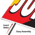 thumbnail image 3 of Beistle 53948 Plastic Jumbo Juneteenth Yard Sign, 3 of 3