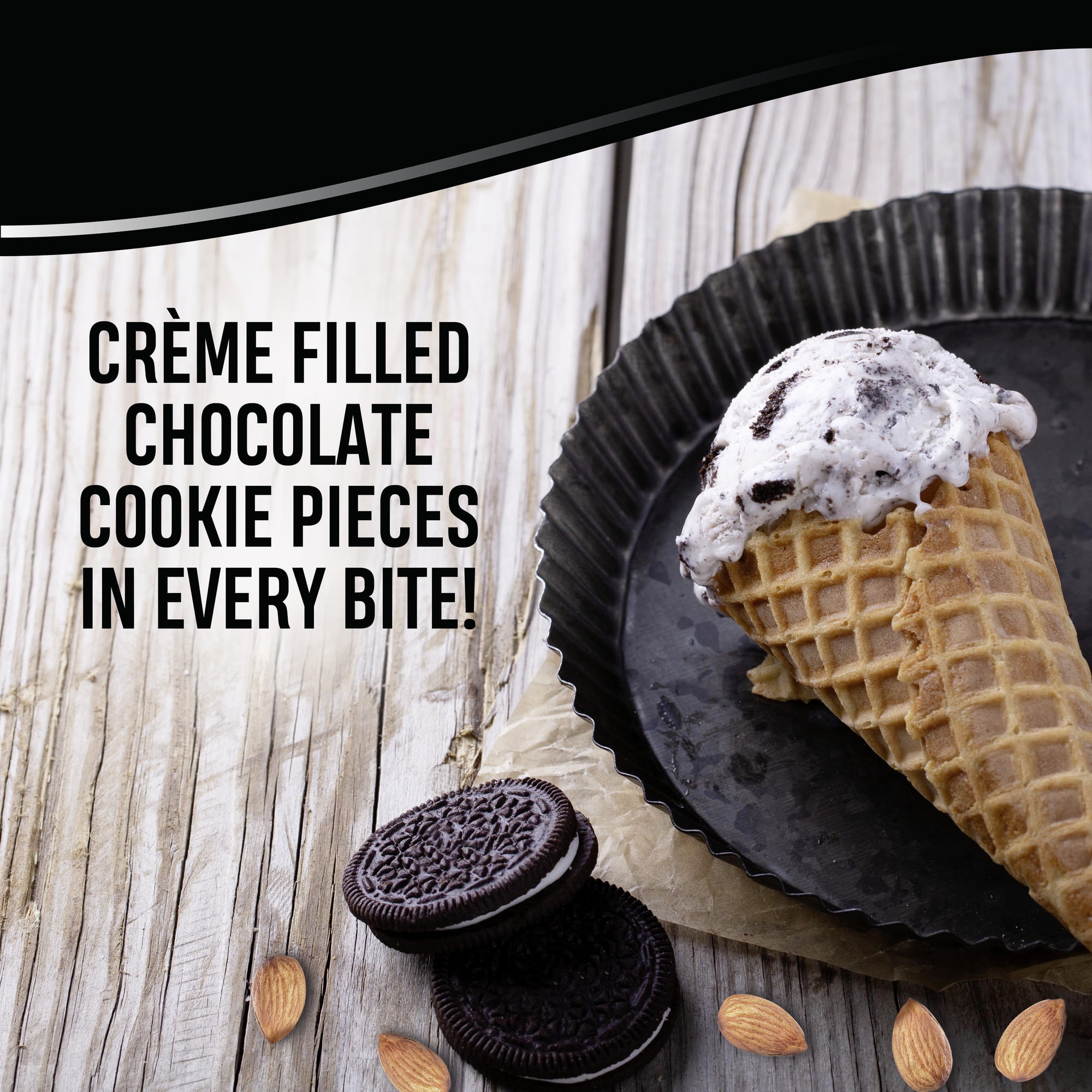 Breyers Non-Dairy Cookies and Creme Frozen Dessert, 48 oz - image 4 of 9