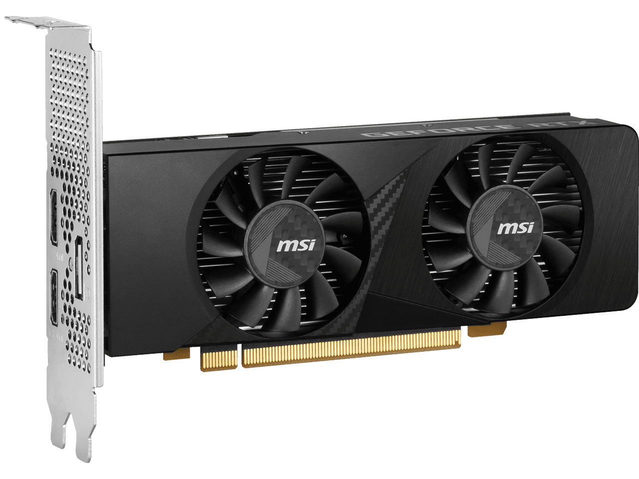 MSI GeForce RTX 3050 LP 6G OC Graphics Card, 6GB GDDR6, DPx1, HDMIx2, DLSS 4
