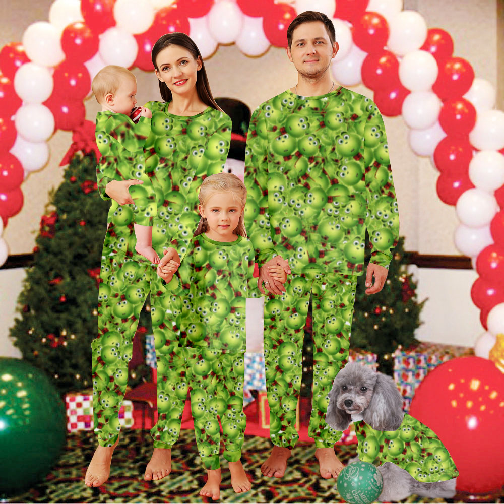 Funny Christmas Pajamas,Toddler Girl Christmas Pajamas,Christmas