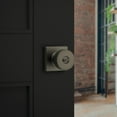 thumbnail image 2 of Kwikset Pismo Knob with Square Rose Privacy in Venetian Bronze, 2 of 7
