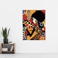 thumbnail image 2 of Soul Music Singer Multicoloured Dots Pattern Extra Large XL Wall Art Poster Print, 2 of 3