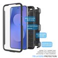 thumbnail image 4 of Ebizware Samsung Galaxy S25 FE Case with [Built-in Screen Protector] and Swivel Holster Belt Clip, Military Grade Heavy Duty Protective Defender Kickstand Phone Case Cover for Galaxy S25 FE - Black, 4 of 10