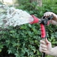 thumbnail image 2 of High-pressure firefighter nozzle, heavy-duty metal garden hose nozzle, 2 of 5