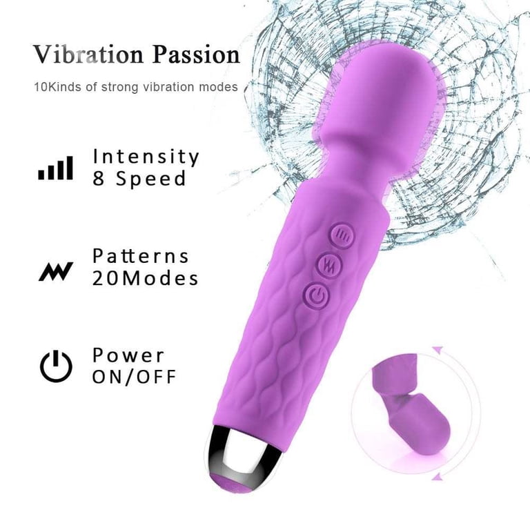 Powerful Vibrator Adult Sensory Toys,Mini Viberate Wand Massager with 28  Vibration Modes,Whisper Quiet,Waterproof,Handheld, Cordless Dildo,Sex Toys  Accessories for Women Couples Pleasure - Walmart.com