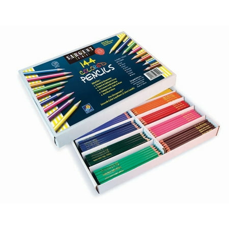 Sargent Art® Colored Pencils, 144 ct. Best Buy Bulk (Best Colored Pencils For Drawing Anime)