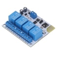 thumbnail image 1 of Relay Module, Portable Anti Interference Remote Control Relay Panel Safe 2.4G PCB Compact  For Laboratories DC12V, 1 of 8