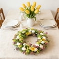 thumbnail image 4 of Sruoe Easter Wreath Artificial Easter Egg, Easter Decor Spring Wreaths, Wreaths for Front Door, Spring Wreath Easter Decorations for Door Wall Window, Wreath for Indoor and Outdoor Home Decor, 4 of 6