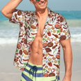 thumbnail image 5 of KLL Men's Hawaiian Shirt Short Sleeve Button Down Beach Shirts-Cooking Bbq, 5 of 5