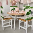 thumbnail image 3 of St. Patrick's Day Chair Back Covers, Removable Chair Covers for Dining Chairs Set of 8, Washable Chairs Slipcovers Back Seat Protector for Wedding Party 19"x20", 3 of 9