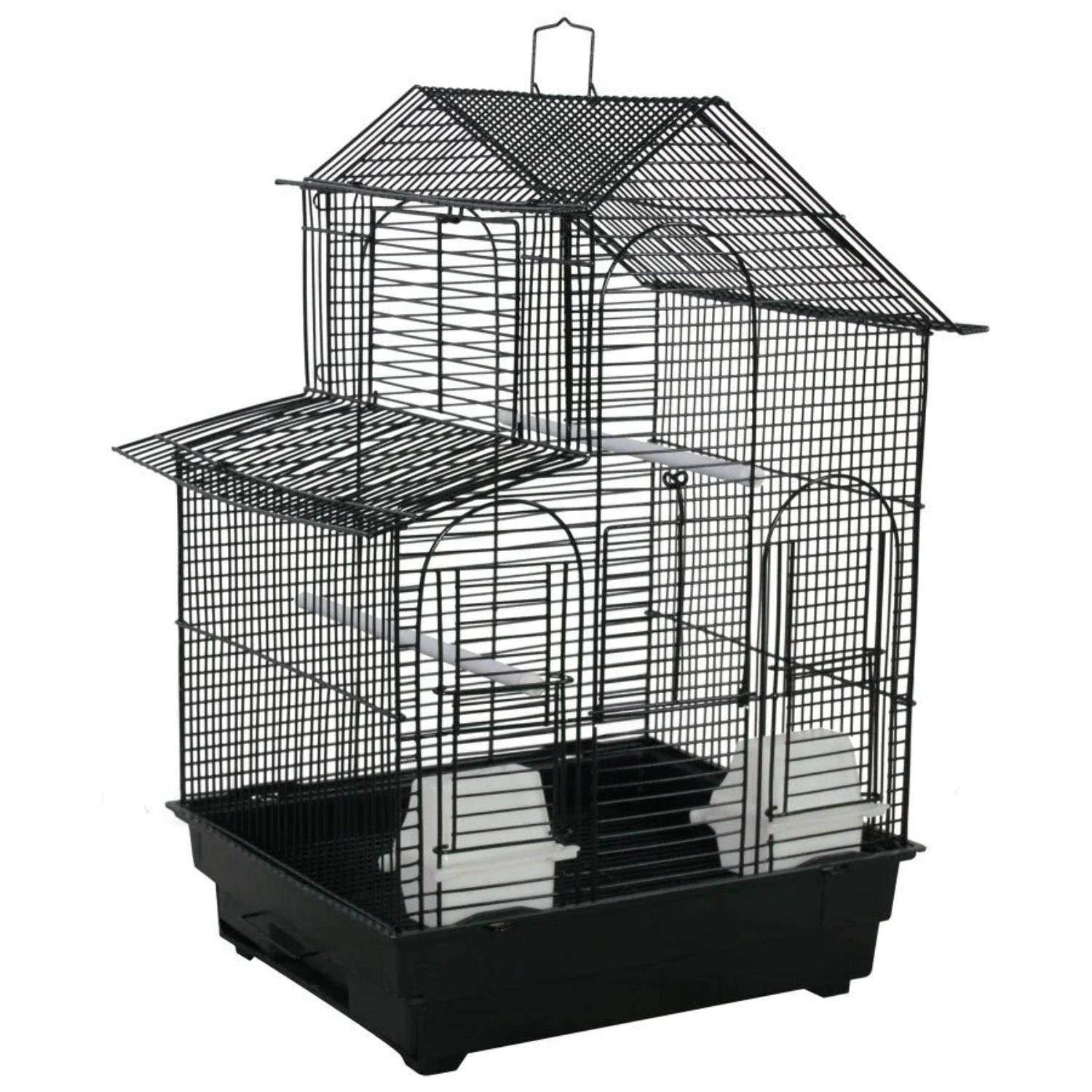 A  E Cages House Top Bird Cage in Retail Box