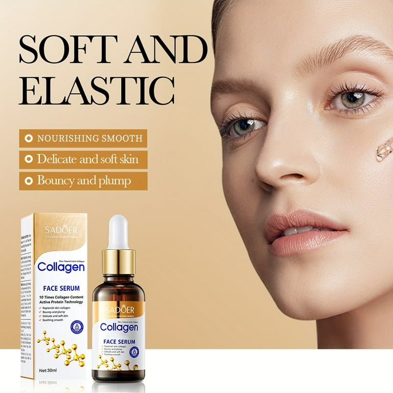 SADOER Collagen Skin Care Set with Hydrating Glycerol and Extract