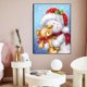 thumbnail image 2 of Kits de pintura de diamantes de 30 x 40 cm para Navidad, pintura de diamantes bordada con muñeco de nieve navideño completo, pintura de diamantes navideña con punto de cruz, manualidades con diamantes, 2 of 4