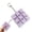 9 Key Purple, variant on Mechanical Keyboard Fidget Keychain for Stress Relief & Focus, Clicky Sound Clicker with Tactile Keys for ADHD and Anxiety, Portable Office Desk Toy for Adults