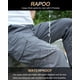 thumbnail image 4 of Pantalones tácticos cargo impermeables Rapoo para hombre, gris 36x32, 4 of 6