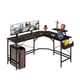 thumbnail image 1 of Mubson Escritorio en L con Base para Monitor. Escritorio Gamer, 1 of 5