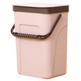 thumbnail image 4 of CNKOO Trash Can Kitchen Wall Mounted Garbage Bin Recycle Compost Bin Bathroom Dustbin(Pink S), 4 of 4