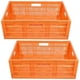 thumbnail image 1 of Cajas Colapsables Duraderas MechaBox21 2 Pzas 21kg 40x60x21cm Apilable y Colapsable Polietileno Color Naranja., 1 of 1