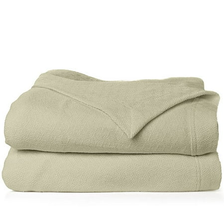 Eco Organic Cotton Blanket, Stone