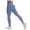 Light blue, variant on Bigersell Curvy Yoga Pants for Women Yoga Full Length Pants Women's Pure Color Hip-lifting Sports Fitness Running High-waist Yoga Pants Yoga Pants with Elastic Waist for Ladies