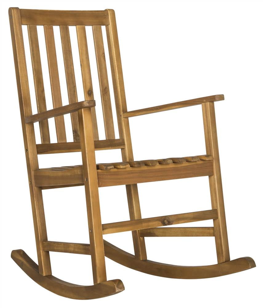 safavieh barstow outdoor traditional rocking chair