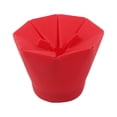 thumbnail image 2 of kurtrusly 1/2/3/5 Kitchen Microwave Popcorn Maker Collapsible Popcorn Bowls Baking Style A 1 Pc, 2 of 6