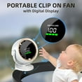 thumbnail image 5 of AZXY Desk Fan,Table Fans for Bedroom,Small Fans,Desktop Fans ,Clip On Fans with Remote Battery,Small Quiet Personal Tabletop Fans for Home, 5 of 6