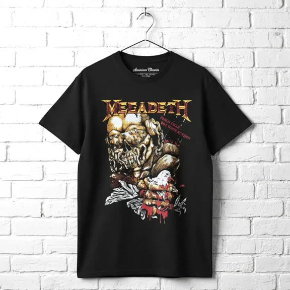 Megadeth Peace Sells Who's Buying Men's T Shirt (Black, AdultS)