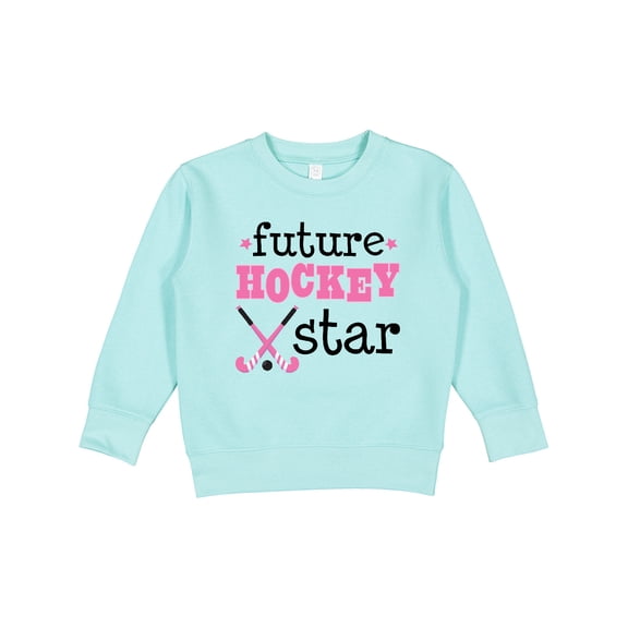 Inktastic Future Field Hockey Star Toddler Sweatshirt