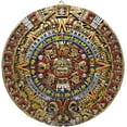 thumbnail image 1 of MORÍN Imágenes | Calendario de pared decorativo azteca| 32 cm, resina, 1 of 4